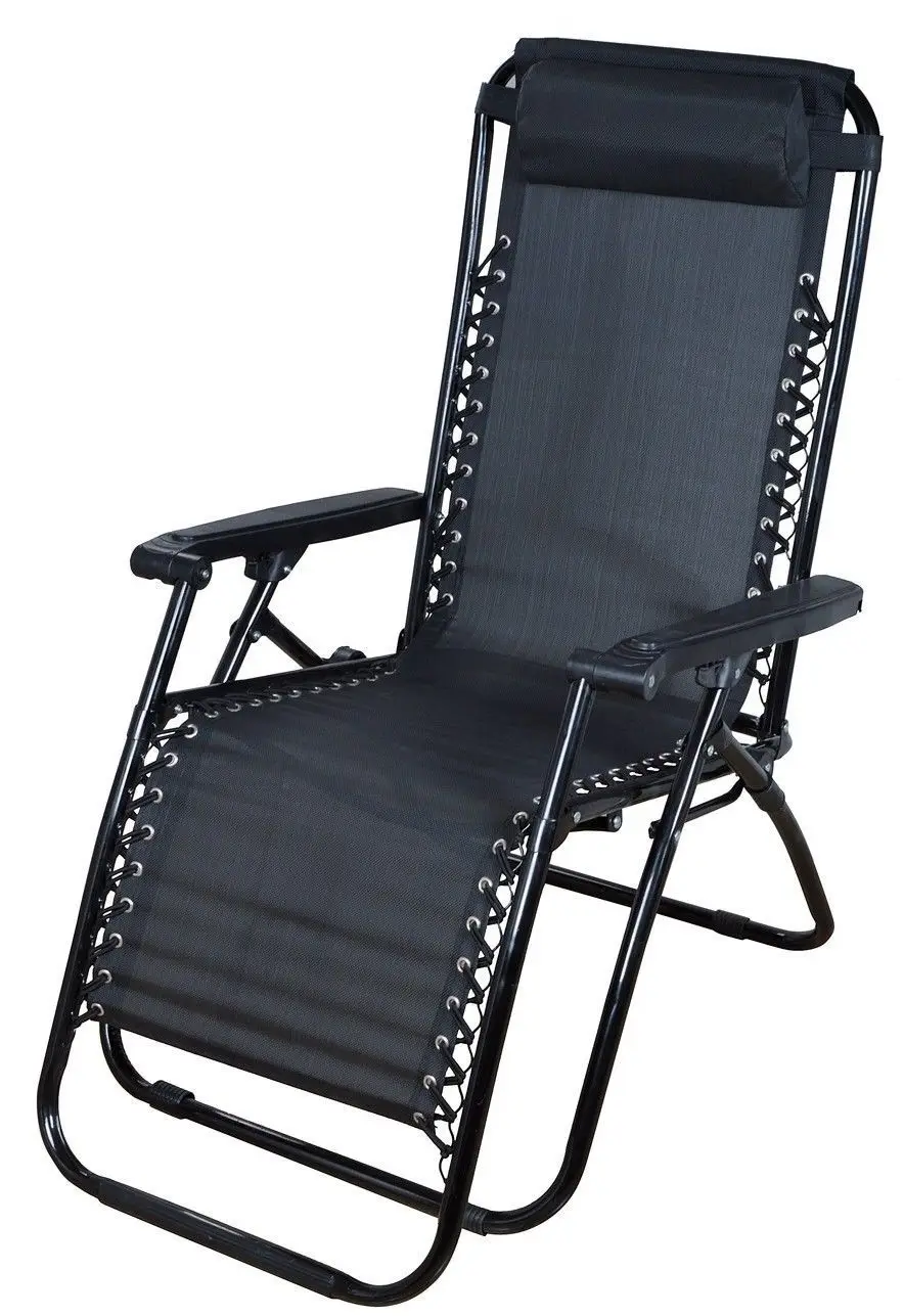 Zero Gravity Chair Lounge Recliner Outdoor Beach Patio Outdoor Zero Gravity Lounge Folding Chair voor Garden