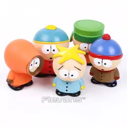 South Park Стэн Кайл Эрик Kenny Leopard Мини 6 см ПВХ Цифры Классические игрушки подарки для детей 5 шт./компл