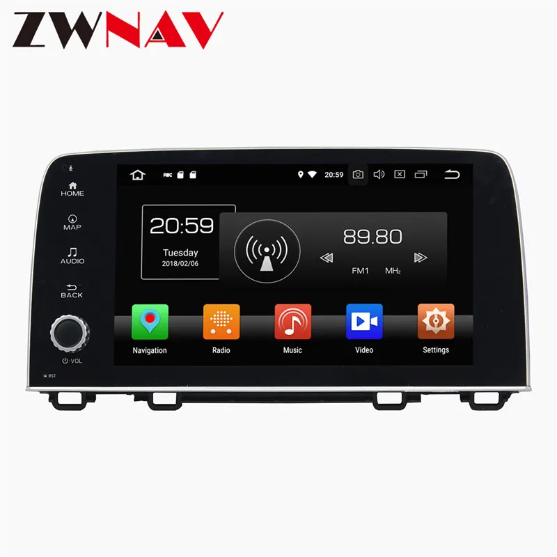 Best IPS Screen 4+32G Android 8.0 Car dvd multimedia player head unit for Honda CRV 2017 car with gps navigation autoradio BT Wifi 12