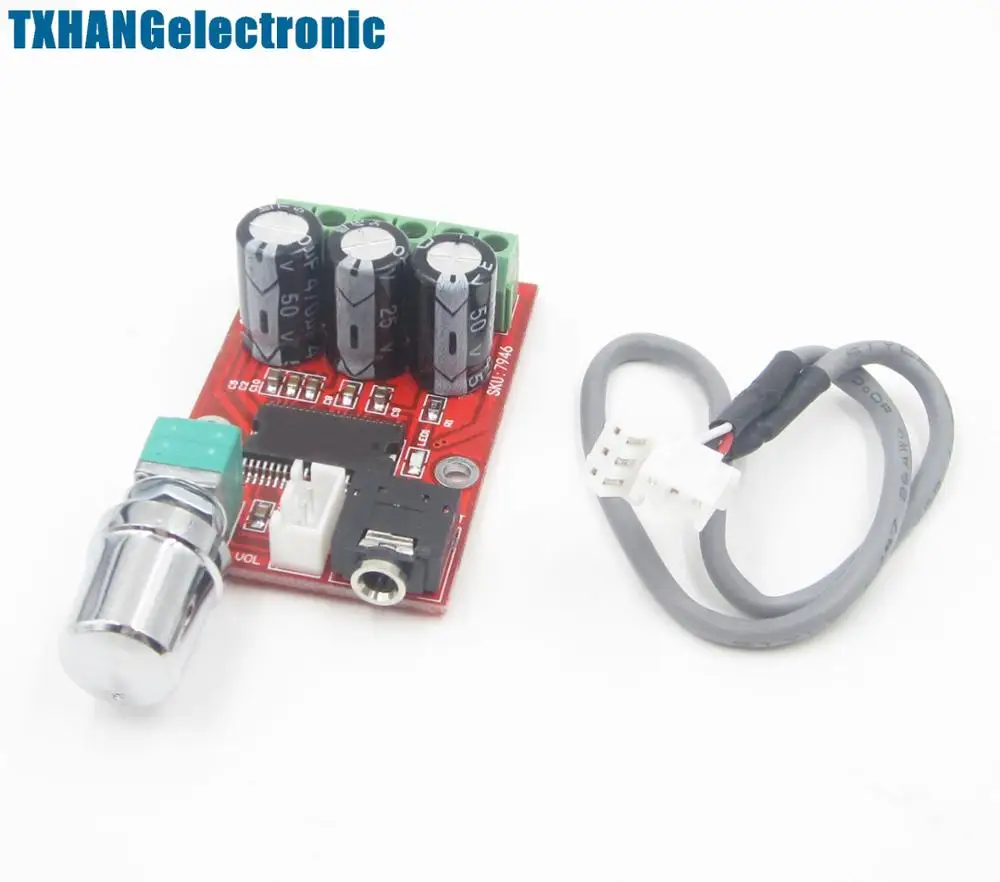 

YDA138-E for YAMAHA 12W+12W Dual Channel Digital Amplifier Board DC 12V