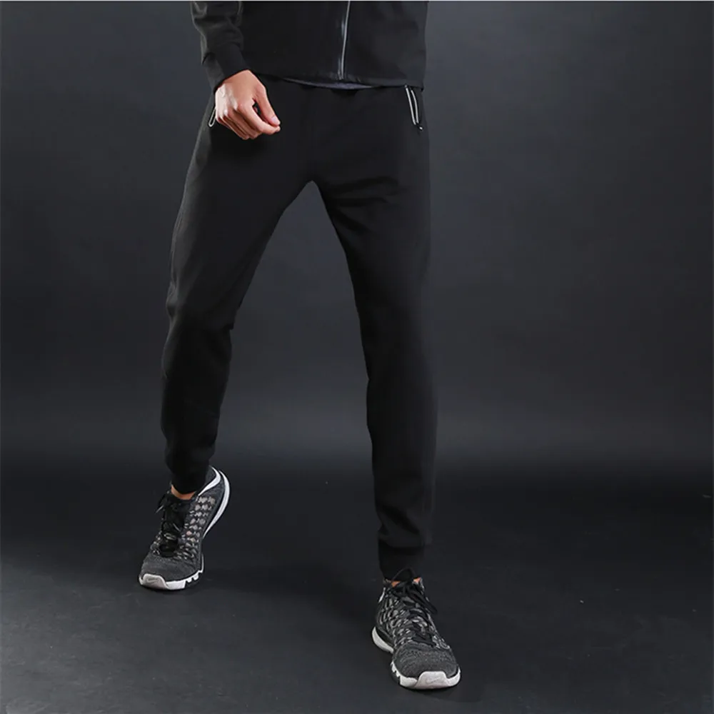 BARBOK Running Pants Men Winter Yoga Sports Leggings Gym Leisure Trousers Sportswear Sweat Proof Jogging Pants Fitness Clothing