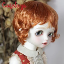 Cateleya bjd кукла парик SD парик имитация мохер вьющиеся волосы 1/3/4/6 аксессуары для куклы имитация мохер