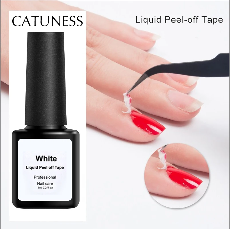 CATUNESS Easy Clean Base Peel-off Protection Liquid Varnish Nails Nail Art Tape Finger Skin Palisade Gel Polish | Красота и здоровье
