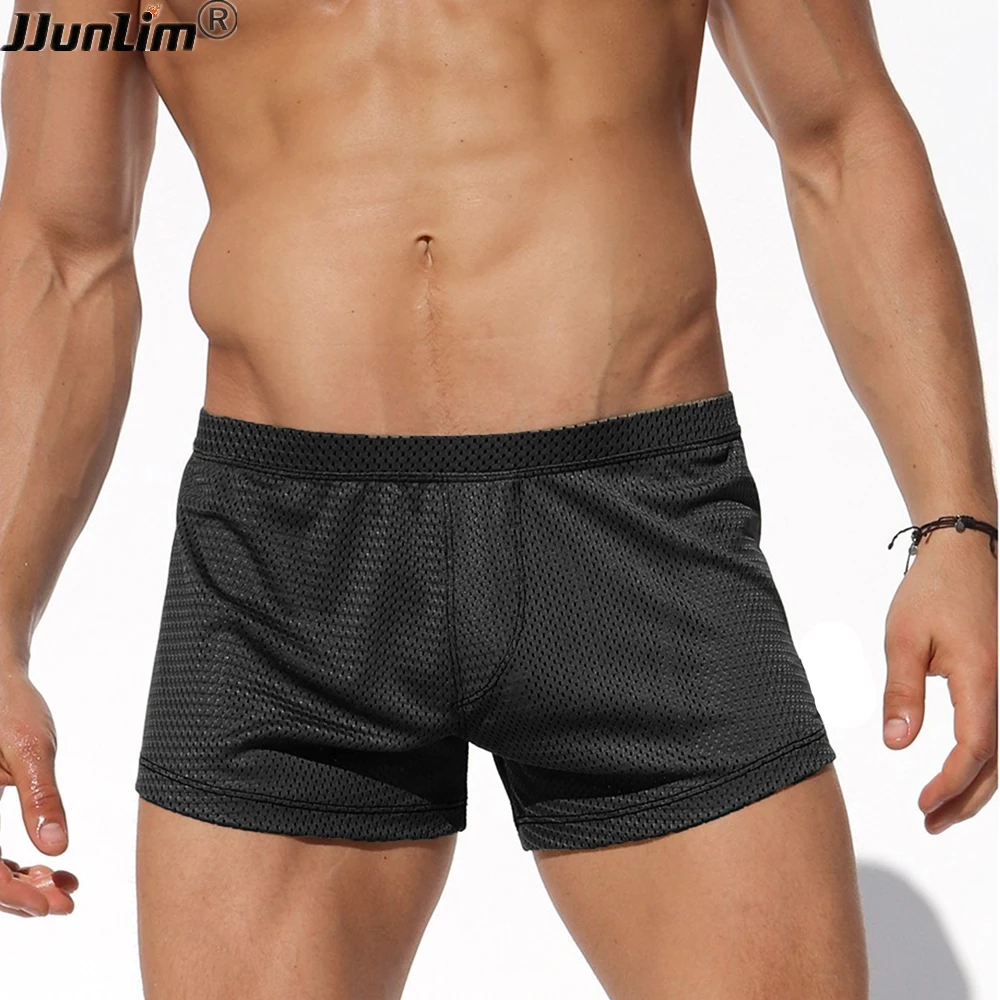 

Summer Beach Shorts Men Quick Drying Swim Shorts Bathing Suits Mesh Boxer Trunks Surfing Beach Short Men's Board Shorts Swimwear