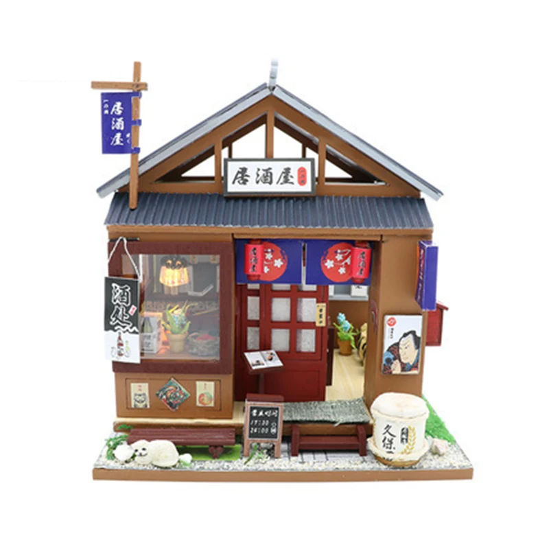 17*15*17 سنتيمتر الخشب DIY اليابانية Izakaya نموذج لغز مصغرة بيت الدمية مجموعة اثاث 3D المنزل الديكور الأطفال هدية عيد ميلاد 17*15*17 سنتيمتر الخشب DIY اليابانية Izakaya نموذج لغز مصغرة بيت الدمية مجموعة اثاث 3D المنزل الديكور الأطفال هدية عيد ميلاد