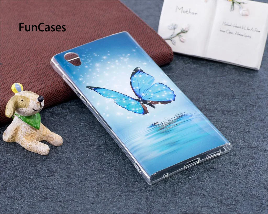 Светящийся чехол для sony Xperia L1 L 1 двойной G3312 кремния ТПУ мягкий телефона XperiaL1 5