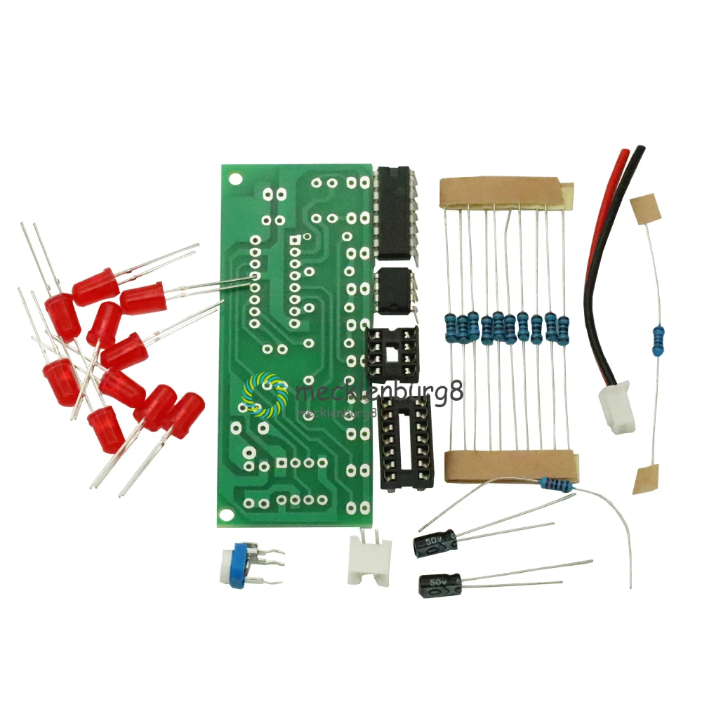 

Smart Electronics Kits NE555 + CD4017 does not let water through when diving to a smooth light LED module DIY Kit NE555 CD4017