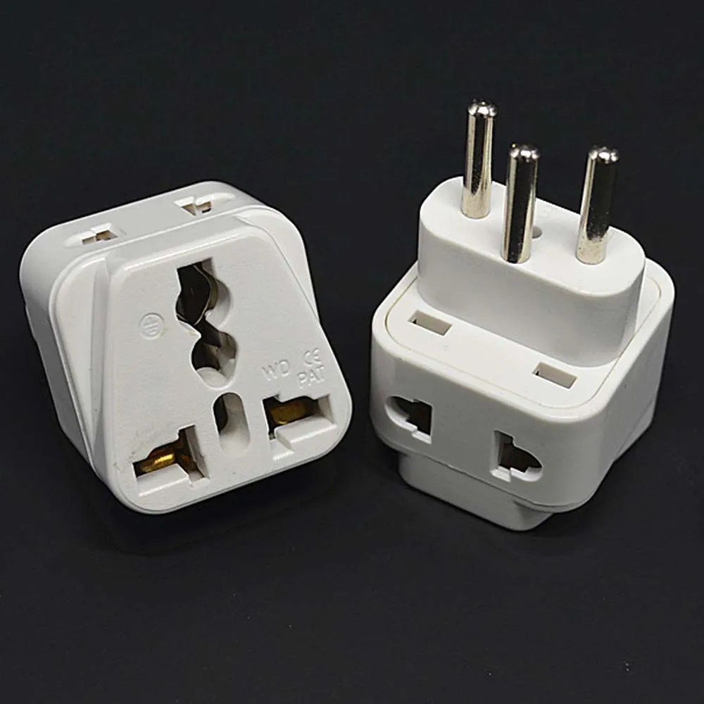 High quality White 10A 250V Swiss standard converter Multi functional travel convertion plug