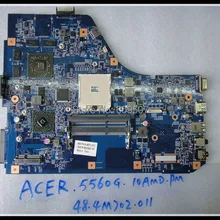 554M701181G материнская плата для acer 5560 5560G материнская плата для ноутбука HD6650M/1G JE50 SB MB 10338-1M протестирована