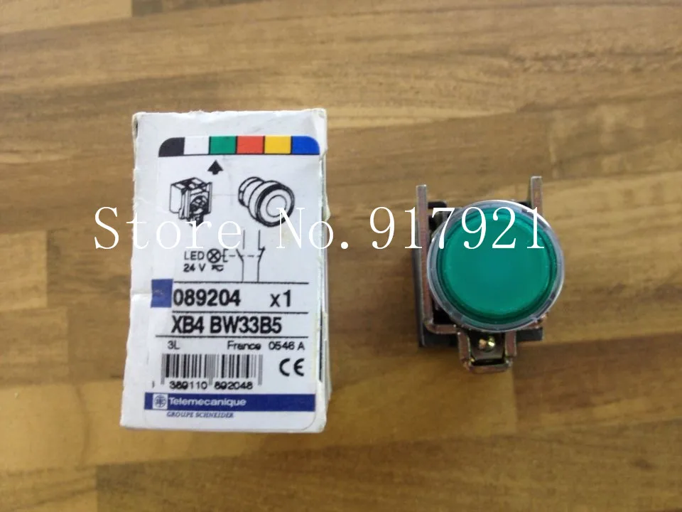 [ZOB] original with light button XB4 BW33B5 imported green LED24V (guaranteed genuine original) --5PCS/LOT | Обустройство дома