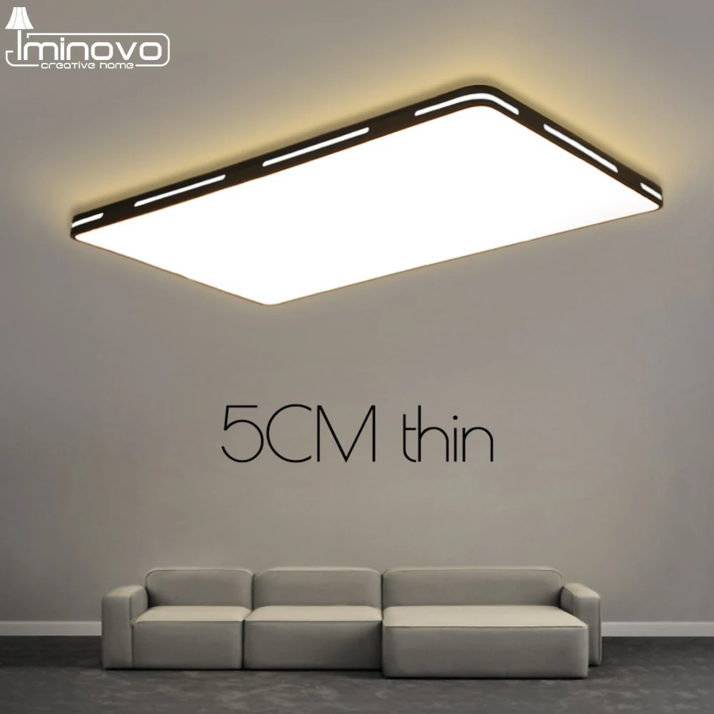 

LED Ceiling Light Modern Lamp Panel Living Room Round Lighting Fixture Bedroom Kitchen Hall Surface Mount Flush Remote Control
