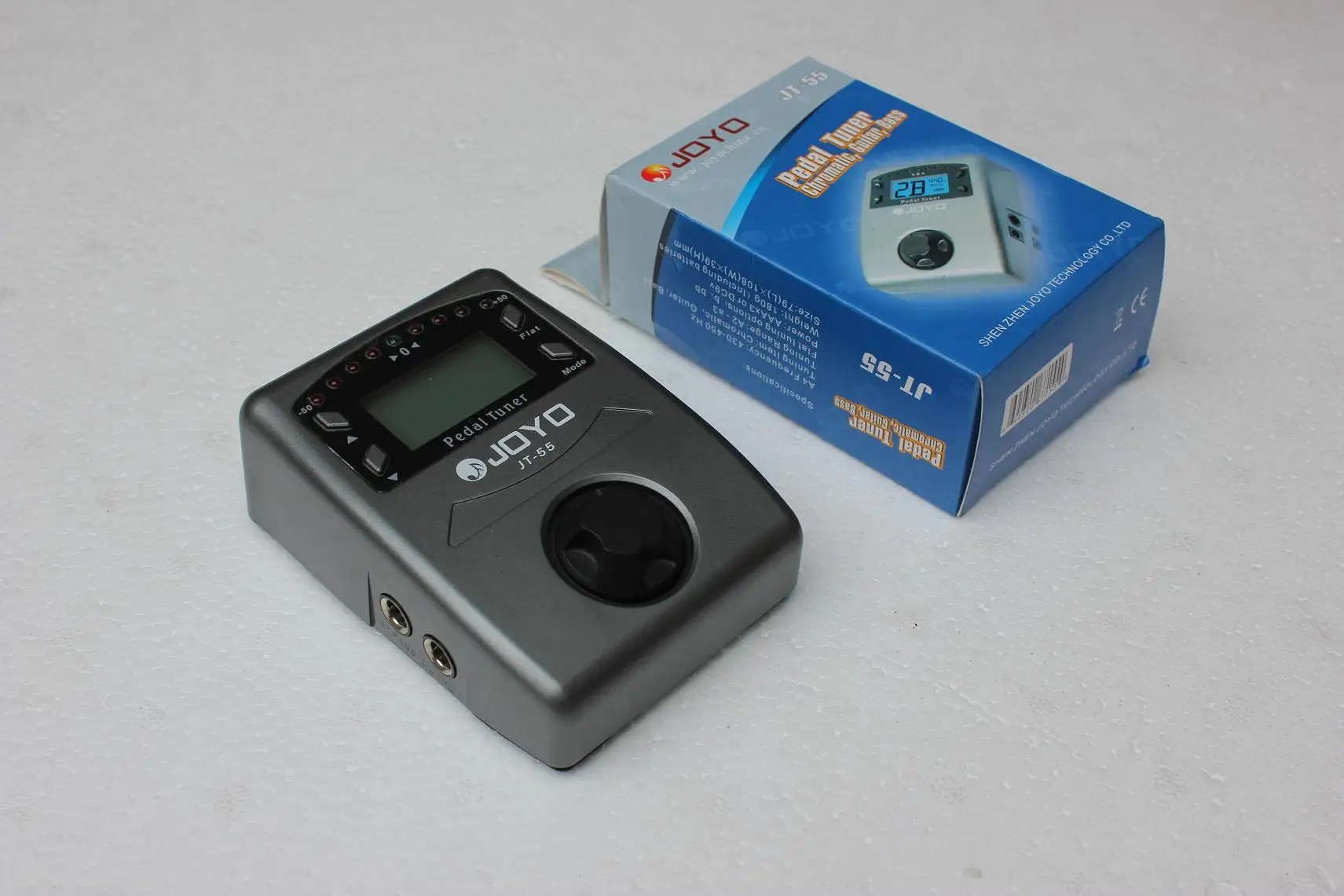 

For JT-55 JOYO stage pedal monoblock tuner guitar bass tuner