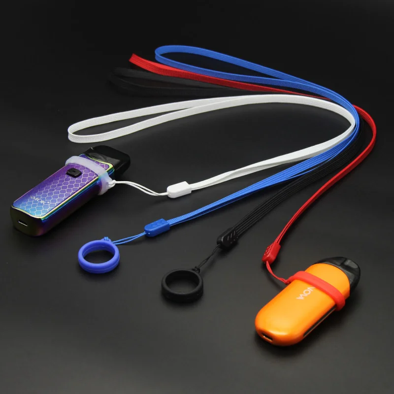 

20mm POD Vape Silicone Ring Electronic Cigarette Necklace lanyard Portable For nord zero