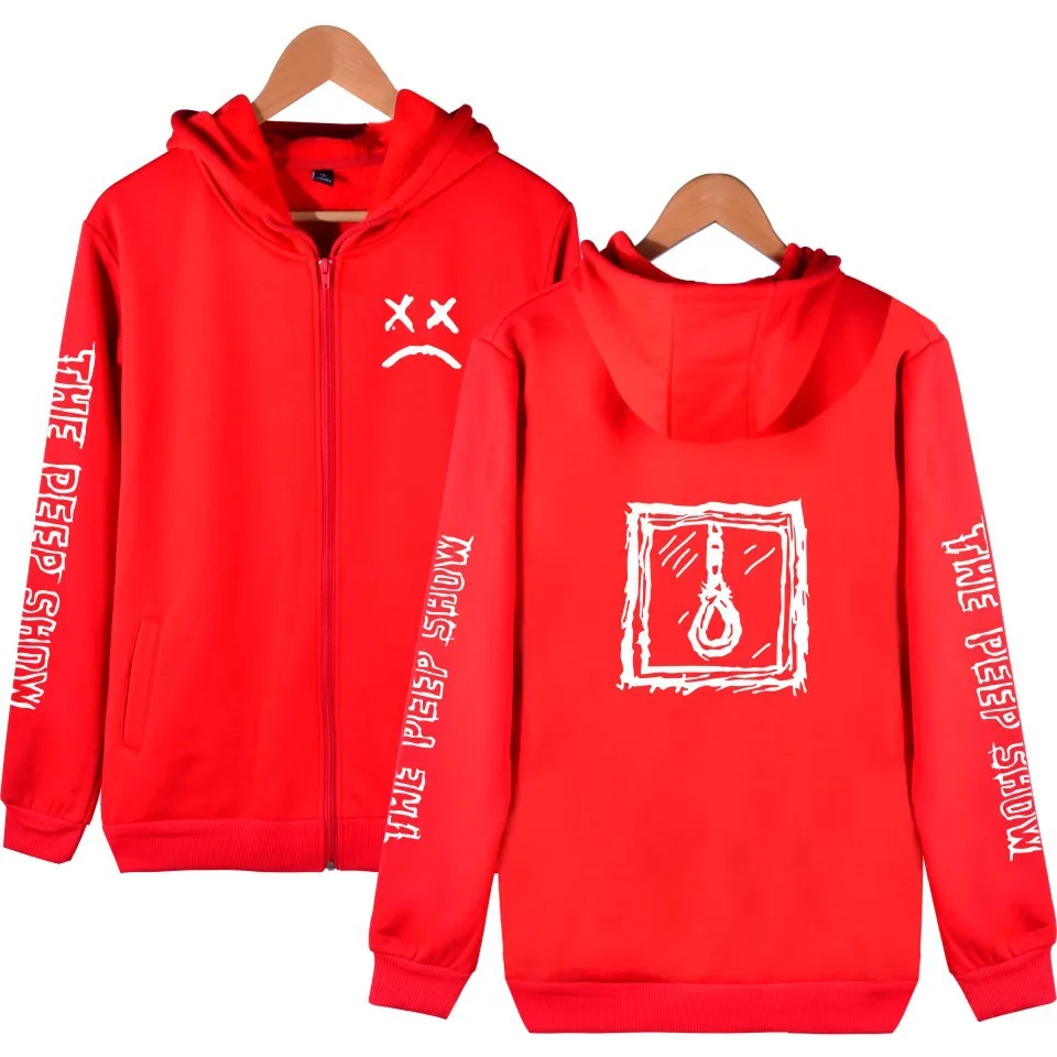 

Lil Peep Hoodies Men Zipper Comfortable Homme Printing Fashion Harajuku New Tracksuit Loose Hoodie sweatshirts men women LH001