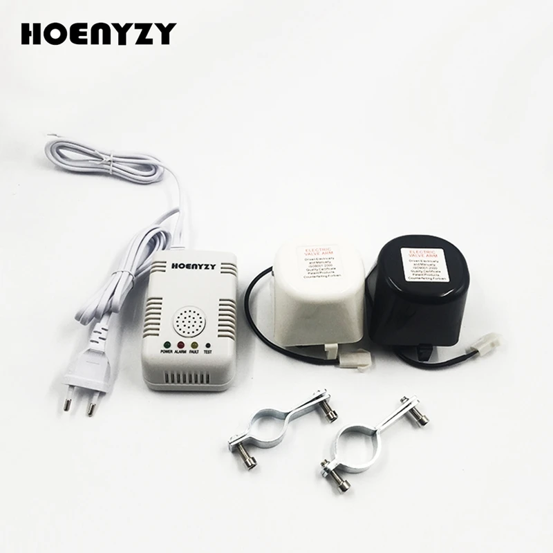 

1/2" 3/4" Smart Household Gas Pipeline Manipulator Valve with Gas Leak Alarm for Automatic Shutoff Valve Security Alarm System