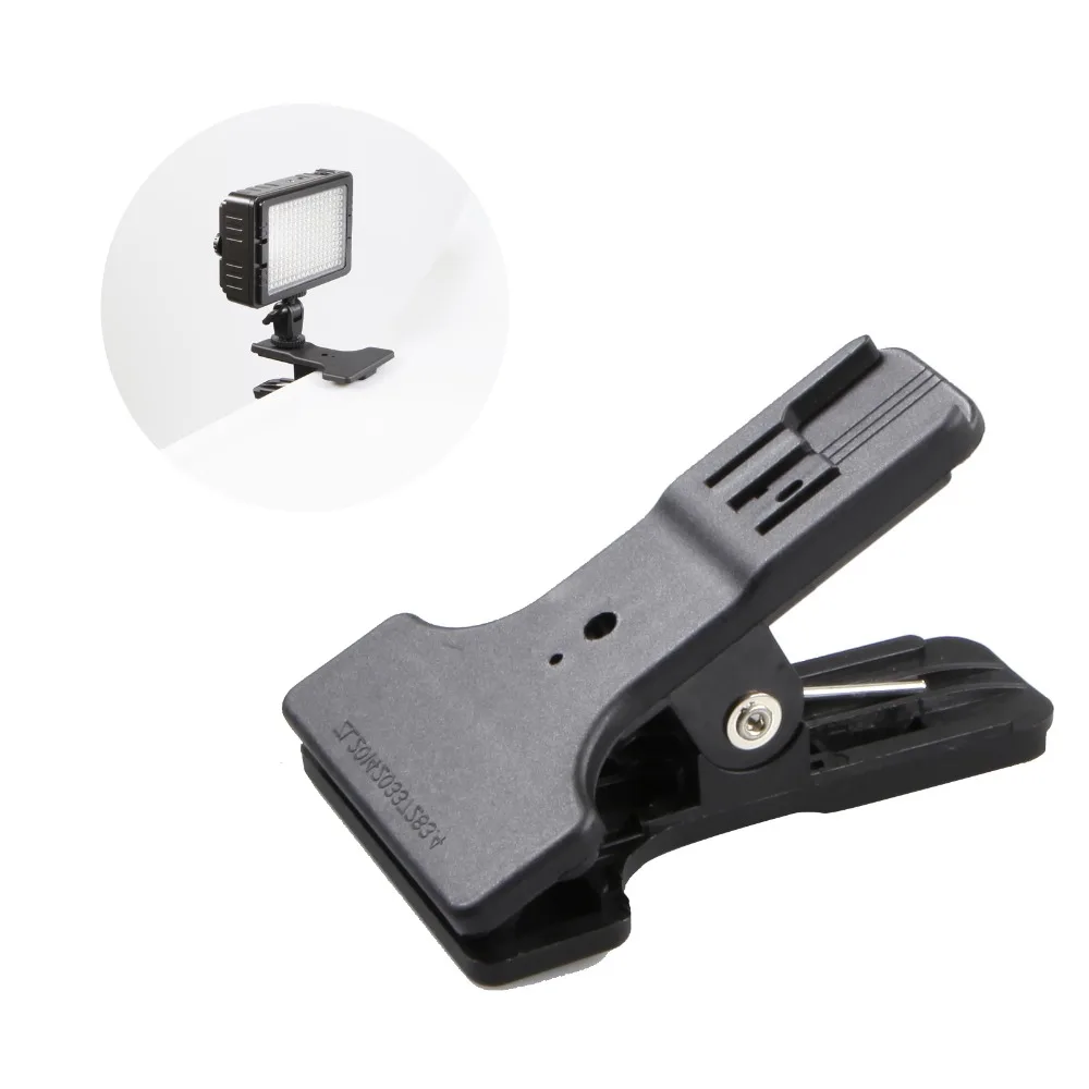 

Meking Super Clamp with Hotshoe Mount Table Mini Stand for Speedlite Background Holder for Studio Photographic Equipment