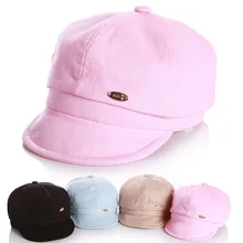 Летняя и весенняя Солнцезащитная шляпа для девочек, берет для маленьких девочек, мягкая хлопковая детская шапка, От 3 до 7 лет