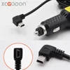 XCGaoon cargador mini USB de coche curvo de 5V 3.4A de 3,5 metros con 2 puertos USB para cámara DVR de coche grabadora de Video GPS, entrada DC 8V-36V ► Foto 3/6