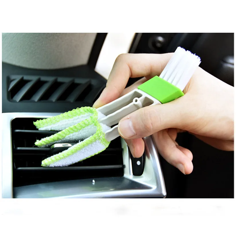 Car styling rundong Brushes Car Vent Air Condition Blind Cleaner