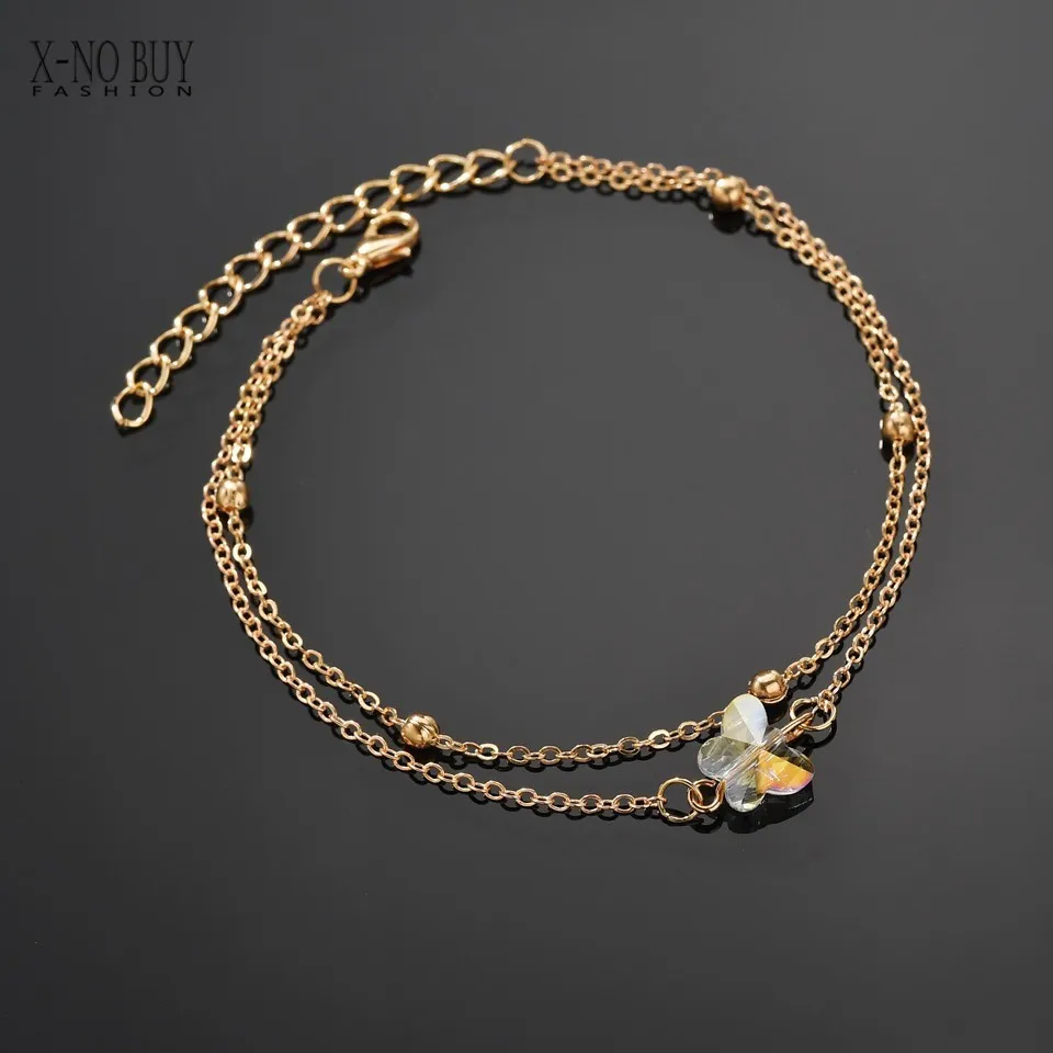Женская Ручная цепочка дизайн браслет из натуральных кристаллов Креативный золотой браслет из бисера цепь прозрачный кристалл геометрии OL стиль