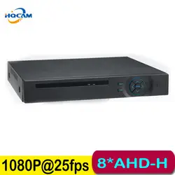 AHD-H (1080P @ 25fps) 8CH 1080 P AHD-DVR видеонаблюдения Full-HD H.264 DVR, HDMI VGA 8 каналов видео Регистраторы 1080 P AHD Камера