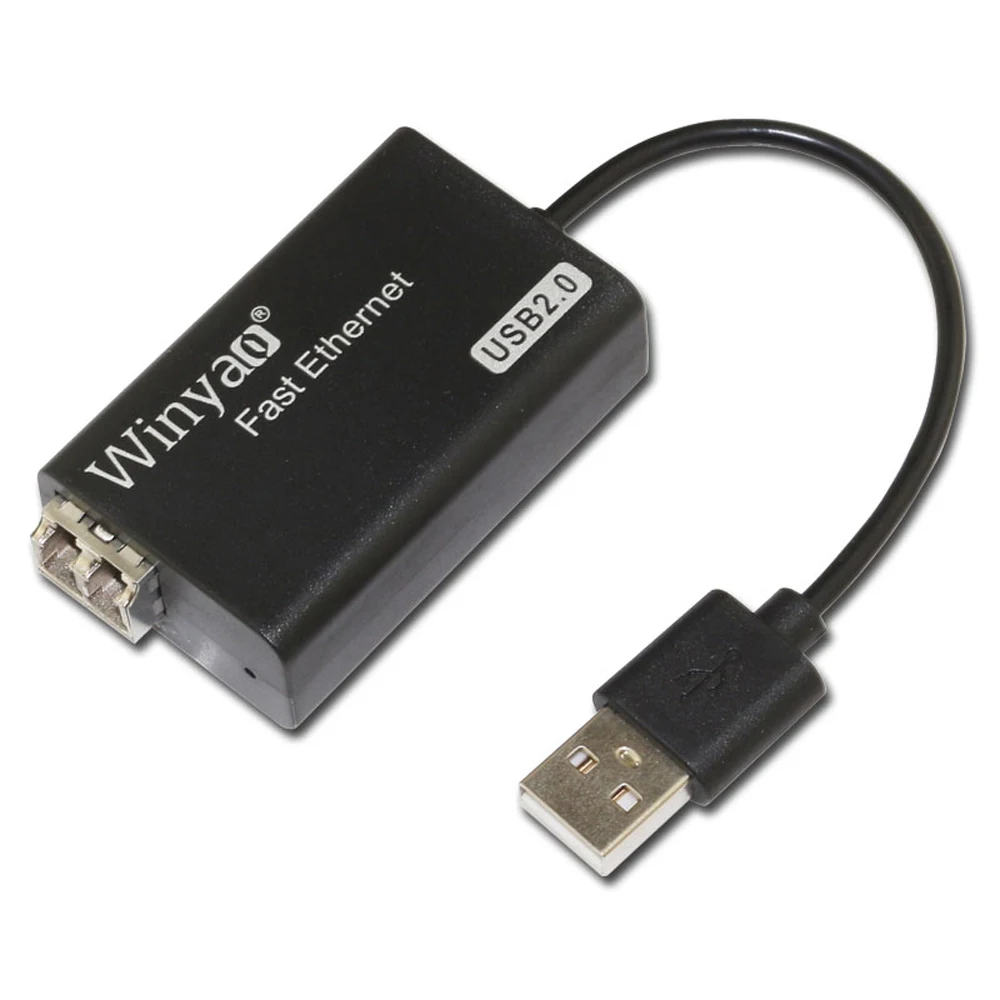 Adaptador de Placa de Rede Ethernet Usb100fx Usb2.0 a 100fx-ax88772 ic para pc Macbook Air Laptop e Notebook - Imagem 2