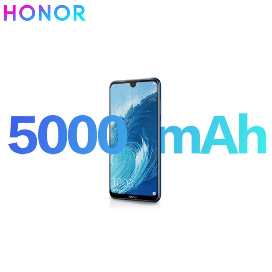 Мобильный телефон Honor 8x Max, 7,12 дюймов, 4 Гб ОЗУ, 128 Гб ПЗУ, Восьмиядерный процессор Snapdragon 636, Android 8,1, 5000 мА/ч, Мп+ МП