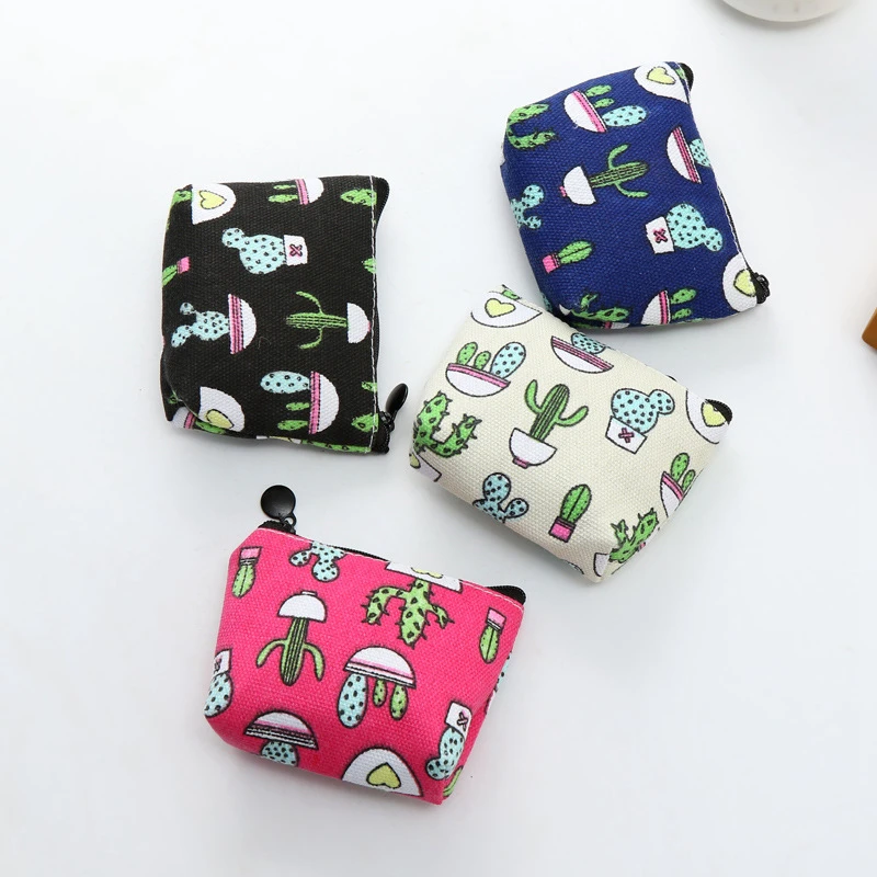 

Cute Plant Coin Purses Holder Fashion Girl Kids Mini Gift Change Wallets Zipper Pouch Gift Money Bag Coin Bag Children Women