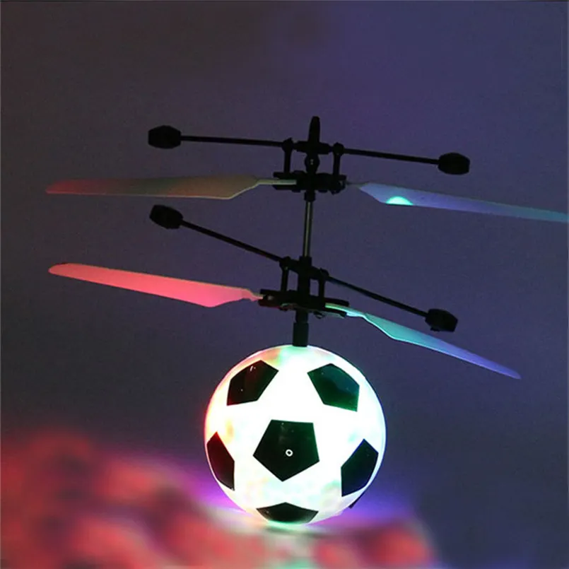 Rc Flying Ball Drone Toys Helicopter Soccer Ball Builtin Shining Led