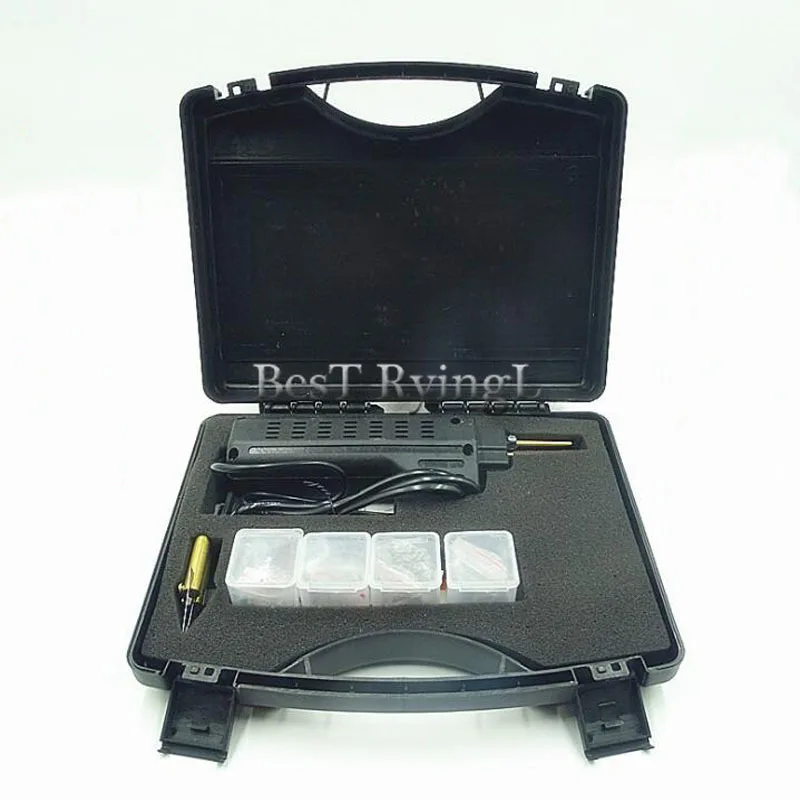 

Hot Stapler Car Bumper Fender Fairing Welder Plastic Repair Kit Portable Plastic Repair Tools