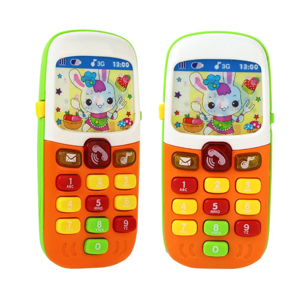 Electronic Toy Phone For Kids Baby Mobile elephone Educational Learning