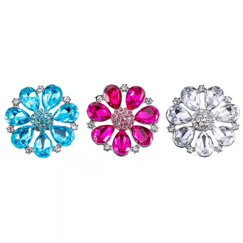 New Snap Button Jewelry flower crystal Ginger metal 18mm Buttons fit Bracelet Bangles TZ9158 | Украшения и аксессуары