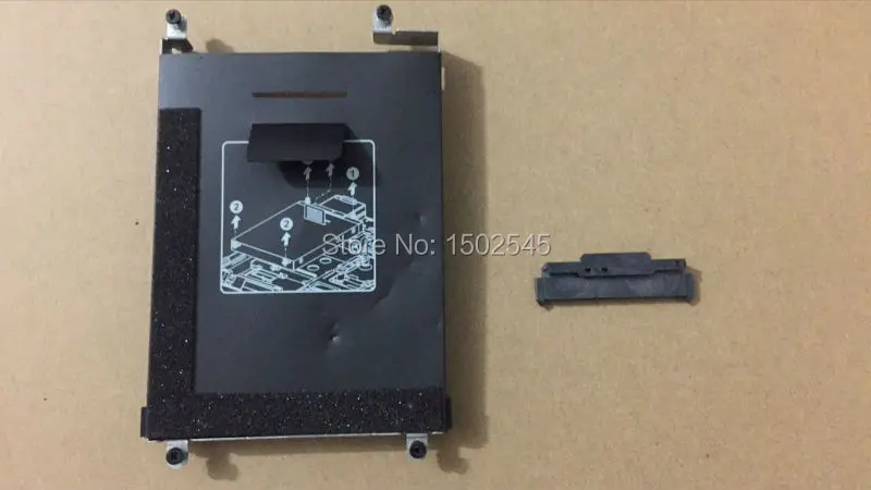 

Free shipping genuine new original laptop hard drive adapter with bracket for HP EliteBook 2170 2170P HDD interface