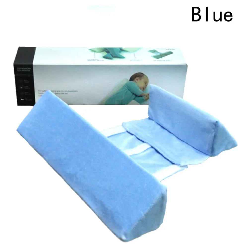 Baby Pillows Adjustable Memory Foam Support Newborn Infant Sleep Positioner Prevent Flat Head Shape Anti Roll Pillow Y30