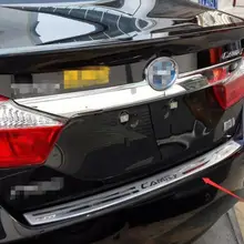 2012 2013 для Toyota Camry из нержавеющей стали багажник задний бампер Защита оконная доска ножки