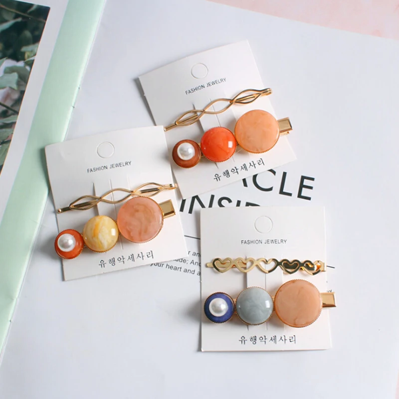 Details about 1pc Fashion Hairpins Circles Hair Clips For Girls Women Candy Hair Accessories Details about 1pc Fashion Hairpins Circles Hair Clips For Girls Women Candy Hair Accessories