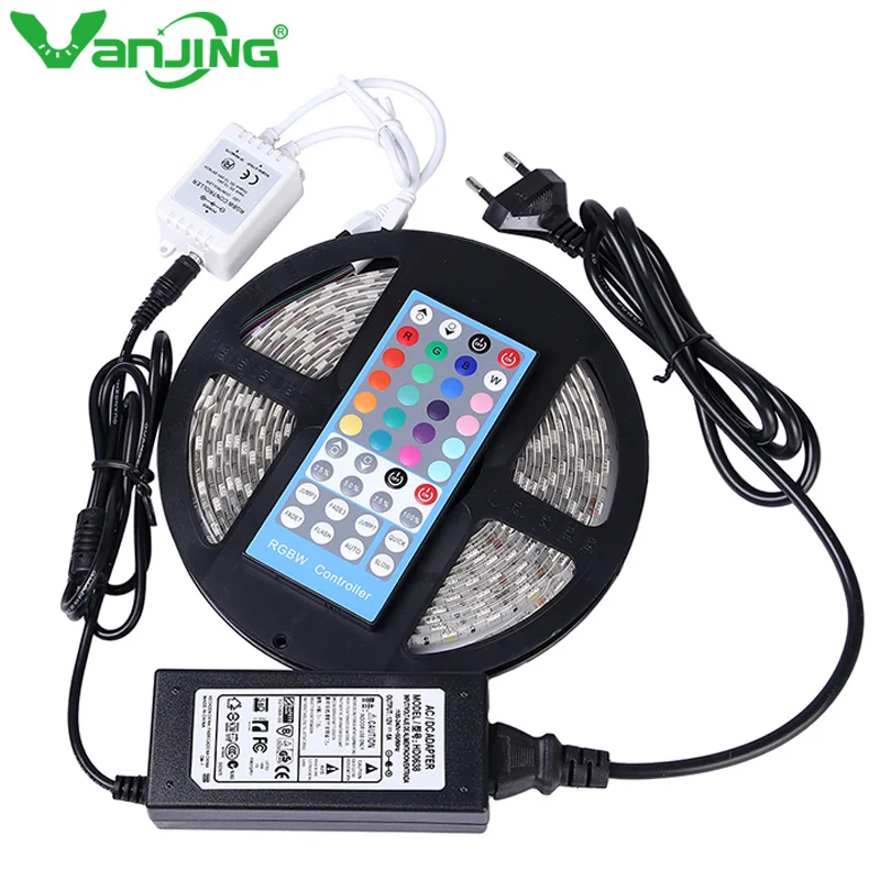 Светодиодная лента SMD5050 RGBW гибкая лампа 60 светодиодов/м RGB белый/теплый белый свет
