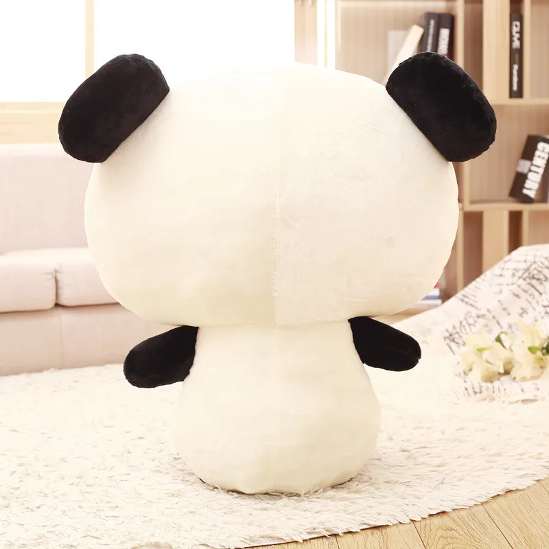 40 см Милая большая голова панда плюшевые игрушки плюшевая игрушка-животное кукла милый мультфильм медведь подарок для детей Детская диванная Подушка