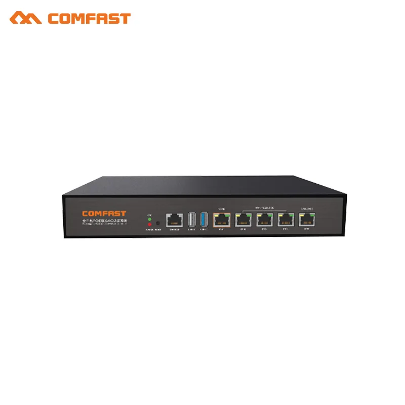 Comfast CF-AC101 полный гигабитный AC+ коммутатор POE шлюз маршрутизации мульти WAN баланс нагрузки 4 порта poe Wifi проект AC wifi маршрутизатор