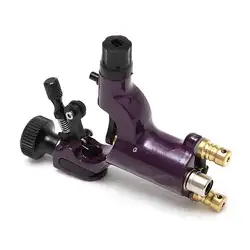 Pro фиолетовый роторный двигатель татуировки Machine Gun Стрекоза Стиль Liner Shader RCA