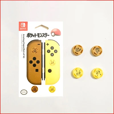 Для nintendo Switch NS контроллер Joy-Con Силиконовый Аналоговый джойстик с захватами крышка s Evee Skin NAND NS Switch Cover Joycon силиконовый захват Крышка для nintendo Switch Lite консольные аксессуары