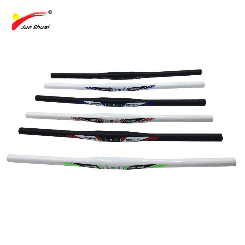 

Aluminum Alloy 31.8mm MTB Mountain Bike Handle One-shaped Blue Green Red Black Bicycle Handlebar Cycling Parts Accessories