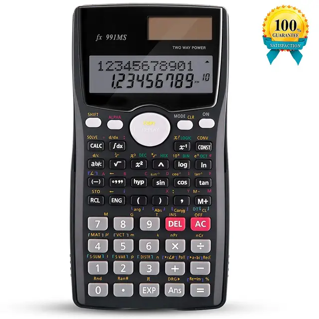 Scientific Calculators 2 Line Engineering Calculator Standard Function