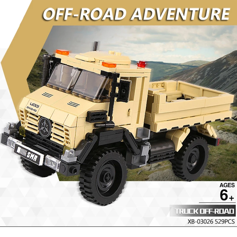 

XingBao NEW 03026 LegoINGlys Car Series TECHNIC The Super Truck Model Set Building Blocks Bricks Toys For Kids Educational Toys