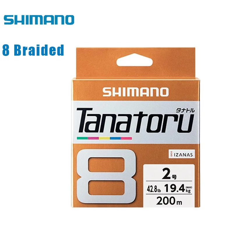 

SHIMANO Tanatoru 8 Braided Fishing Line PE 150M/250/300M Multi Color Braid Lines Lake River Fishing Wire Smoother Floating Line