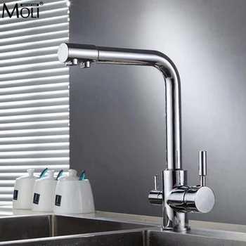 

Kitchen Drinking Water Faucet Pure Water Filter Kitchen Crane with Filtered Water Hot and Cold Mixer Tap ML91