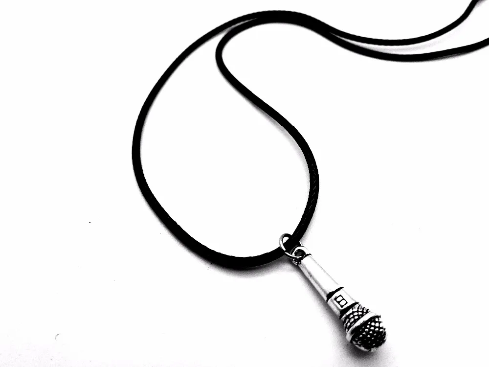 10pcs Vintage Ktv Karaoke Music Singer Lover Necklace Hip Hop Rapper Dj Night Club Wireless