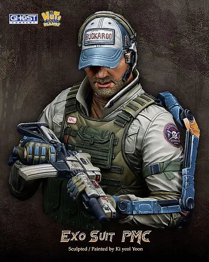 

1/10 Resin Character Bust The Game Model Soldiers GARAGE KIT Figure Model