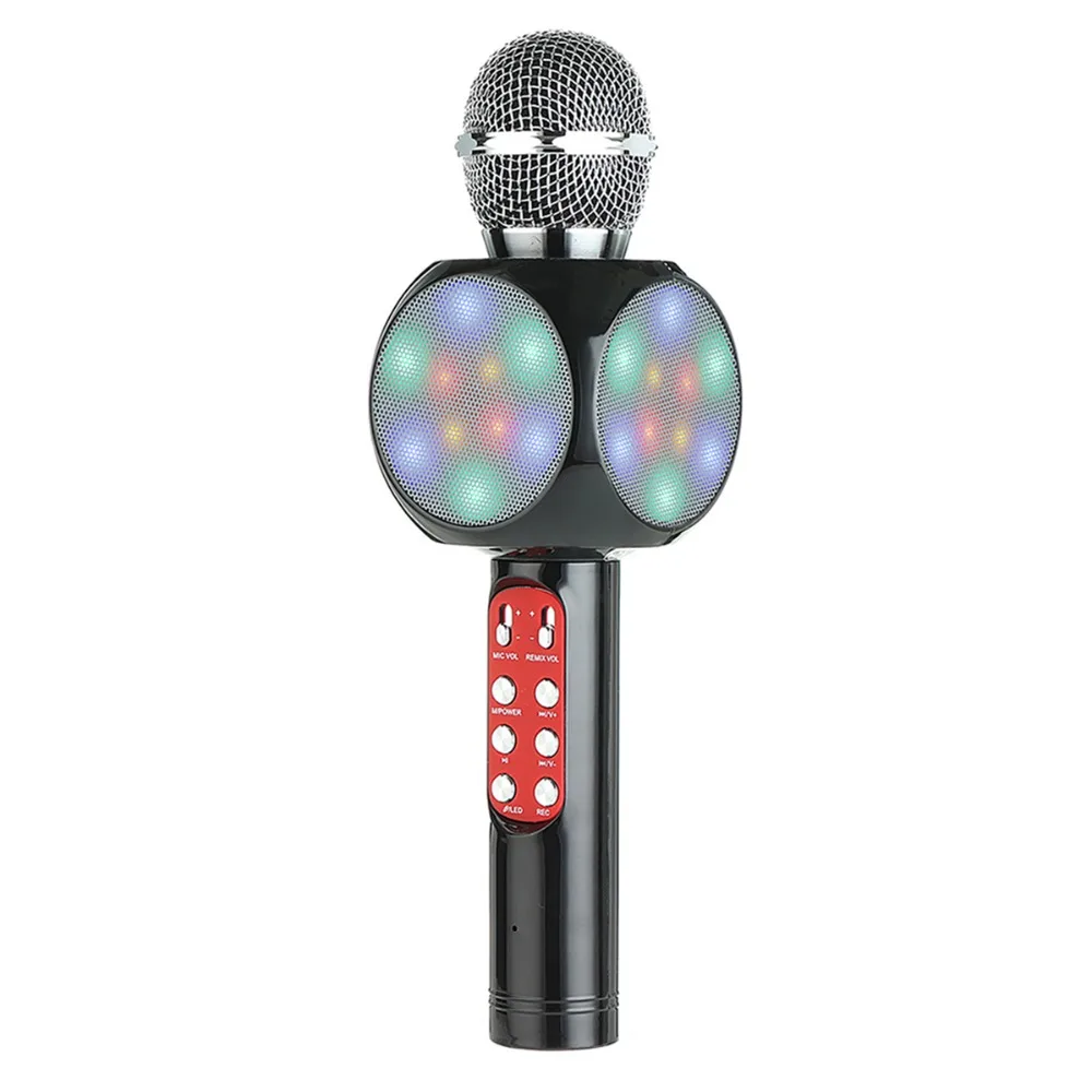 

SOONHUA WS 1816 Stylish Wireless Bluetooth V4.0 KTV Karaoke Microphone Handheld USB Player Mic Speaker With Noise Cancellation