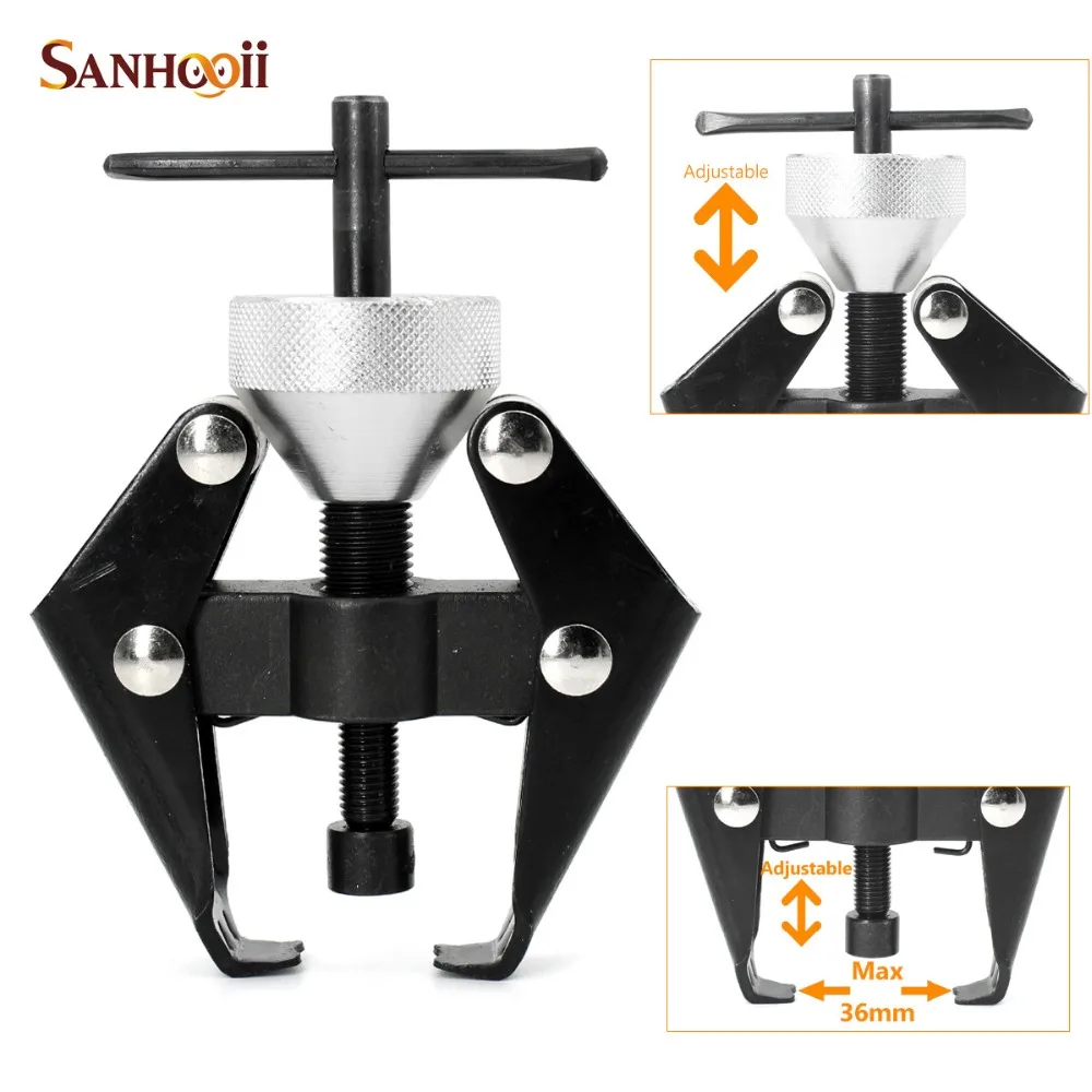 SANHOOII Mechanics Engineers Auto Van Wiper Arm Battery Terminal Remover Puller Car Garage Tool Bearing Removal Repairing Jaw